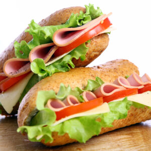Chicken Sausage Sandwich